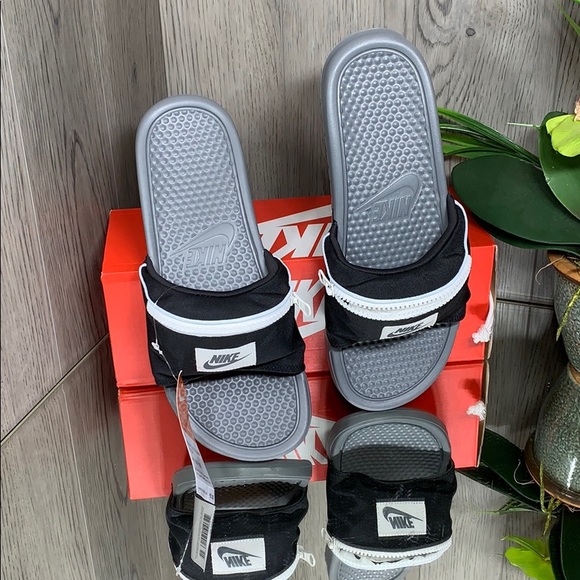 ❤️ Benassi JDI FANNY PACK black/cool grey-summit w - Picture 2 of 8